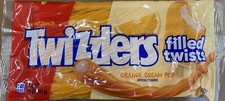 TWIZZLERS RELLENO Twists NARANJA CREMA POP CARAMELO REGALIZ 11 OZ BOLSA
