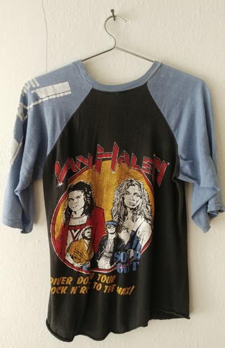 van halen diver down tour shirt
