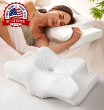 Almohadas Ortopedicas Para Cervical Alivio Dolor Cuello Foam Memory Dormir Bien
