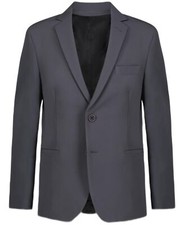 Calvin Klein Boys' Blazer Suit Jacket, 2-Button Single Breasted Closure,