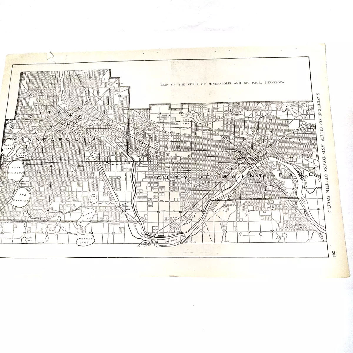 awesome Map of Minneapolis/St. Paul