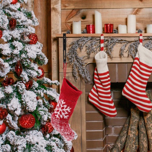 Mantel Stocking Holders Mantle Hooks for Garland Gift up Fireplace - 第 8/12 張圖片