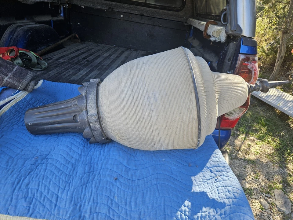 1 винтажный рифленый викторианский уличный фонарь высотой 16 футов из литого алюминия - Изображение 2 из 4