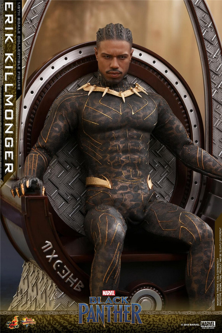 Hot Toys MMS471 Black Panther 1/6th scale Erik Killmonger