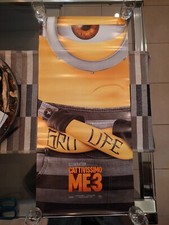 Cattivissimo me 3 2017 - Locandina Cinema originale Film cm. 33x68 minions