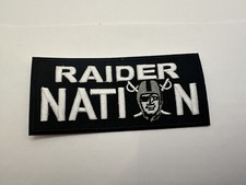 Las Vegas Raiders Patch Iron On Embroidered 4”
