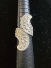 Vintage Men’s Or Women’s Heavy Wrap 925 Thailand Sterling Silver Ring Sz 7.5/8