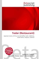 Todai (Restaurant) Lambert M. Surhone (U. A.) Taschenbuch Englisch 2026