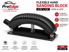Proedge Auto Flexible Hand Sanding Block 2.75 X 7.8 Hook Loop Dust Port Proedge Auto Flexible Hand Sanding Block 2.75 X 7.8 Hook Loop Dust Port
