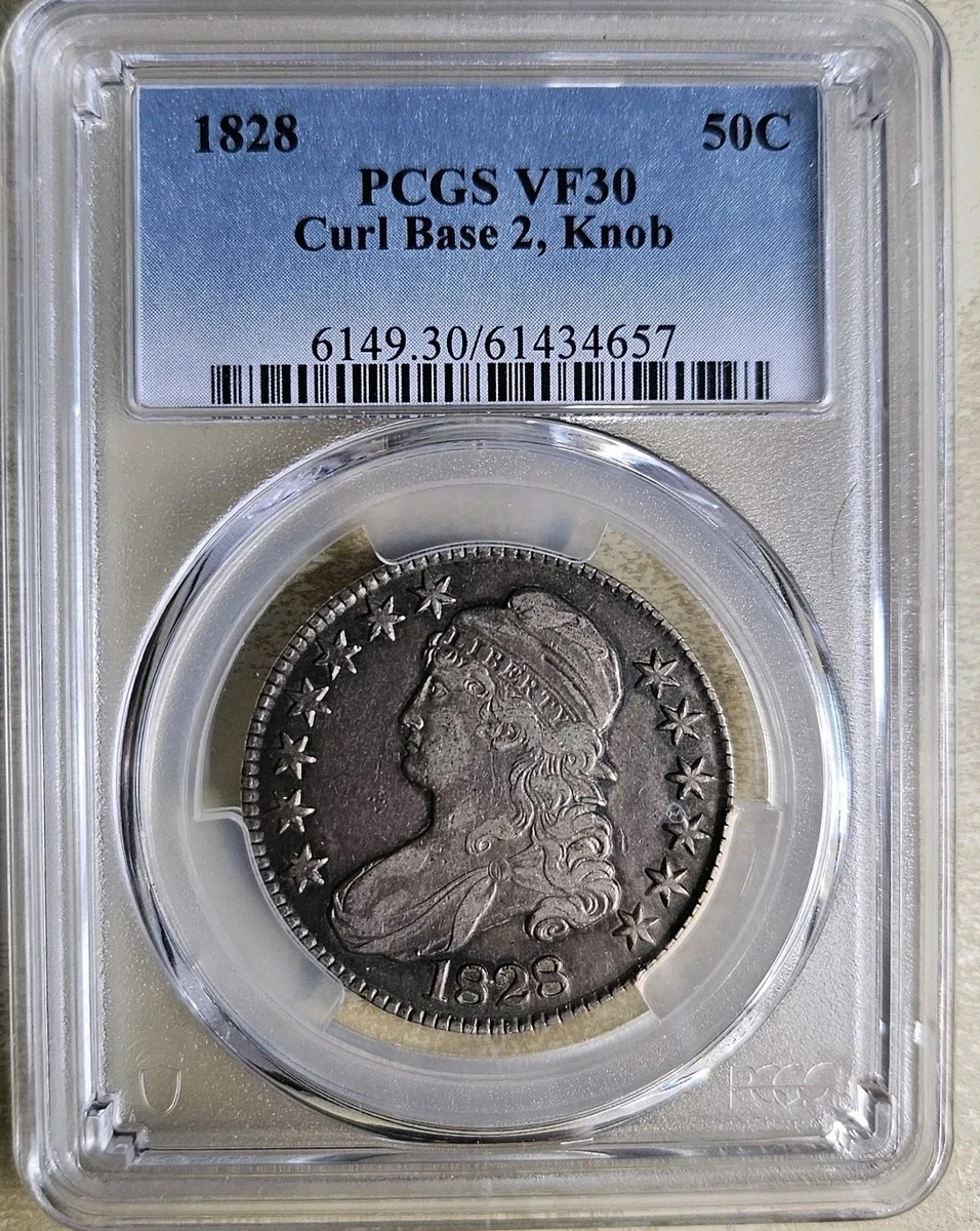 1828 Year US Early Half Dollar Coins (1794-1839) for sale | eBay