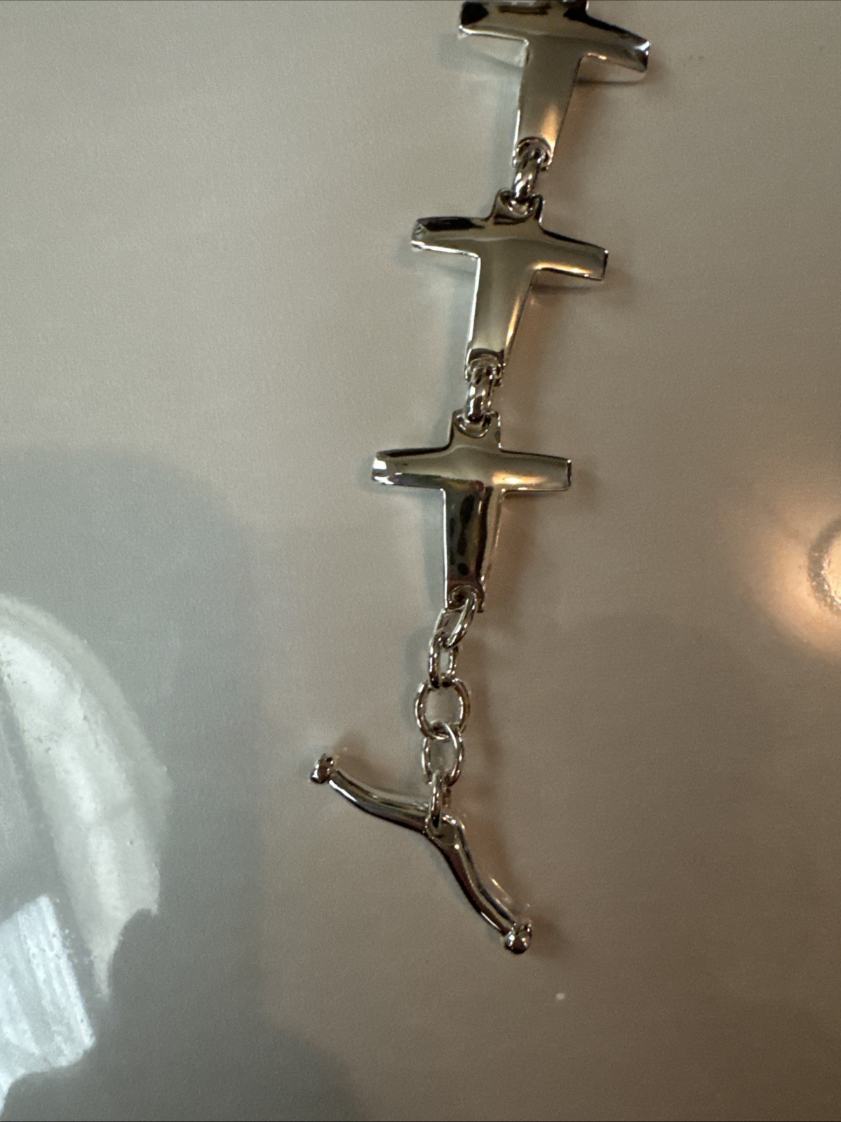 Robert Lee Morris Cross Toggle Braclet - image 4