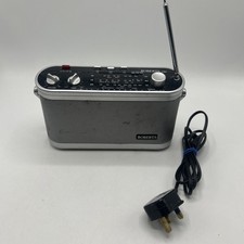 Roberts R9954 New Classic 954 Portable Radio Silver FM/MW/LW – Tested & Working