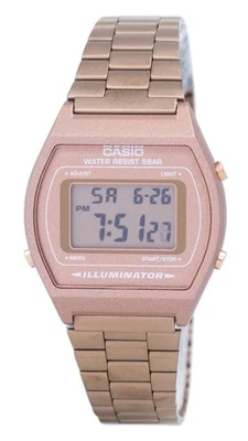 Casio Digital Illuminator Quarz Edelstahl Gris Zifferblatt B640WC-5ADF Herrenuhr - Bild 1 von 4