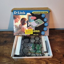 D  Link DWL  520 Wireless PCI Adapter   802.11b WiFi Network Card
