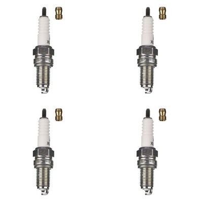 DENSO Zündkerze XU24EPR-U 4er Set (für: Gilera Runner 50 Purejet C361 02-04 )