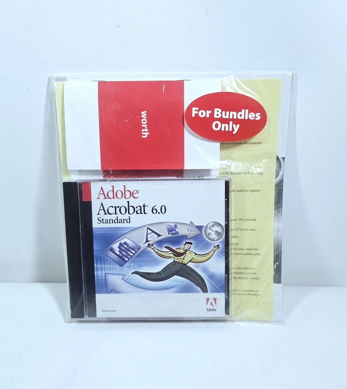 Adobe Acrobat 6.0 Standard For Windows W/ Serial Number Bundles Only