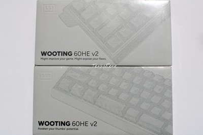 Wooting 60HE v2 Analog Mechanical Keyboard (Black) ANSI,ANSI Split Spacebar