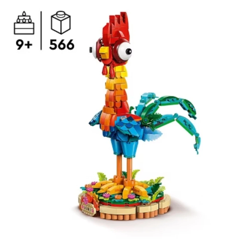 LEGO Disney Moana 2 Heihei Kit Modelo Animal Construible 43272 Foto 2 de 4