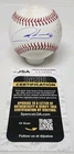Jose Caballero Signed Auto Game Used Major League Baseball JSA COA YANKEES