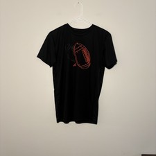 Adidas Youth Large Boys Black Short Sleeve Top Football E5