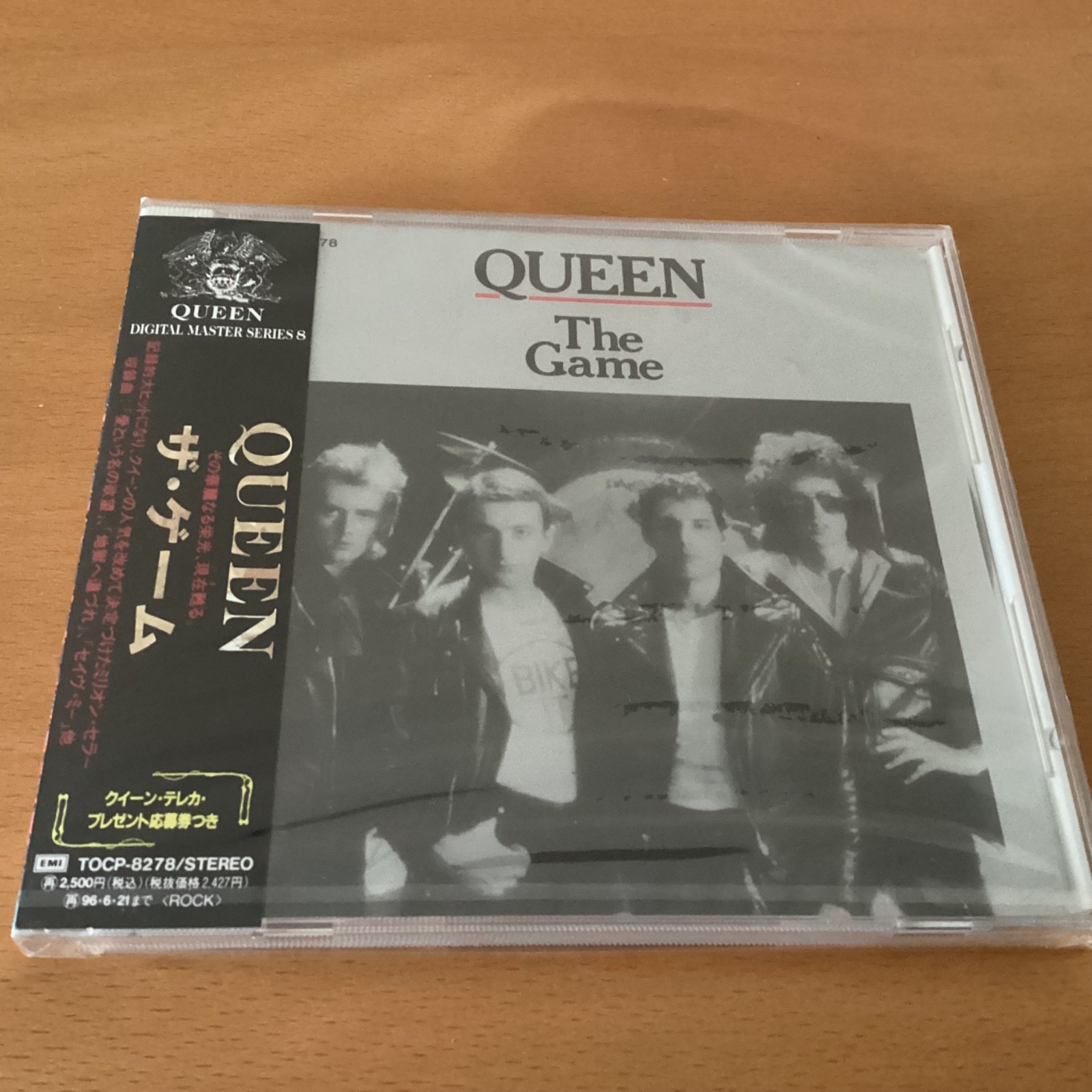 QUEEN THE GAME JAPAN CD OBI PROMO TOCP-8278 NEW AND SEALED