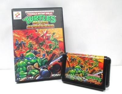 Mega-Drive Genesis -- Ninja Turtles: Return of the Shredder -- TMNT. JP. T95013