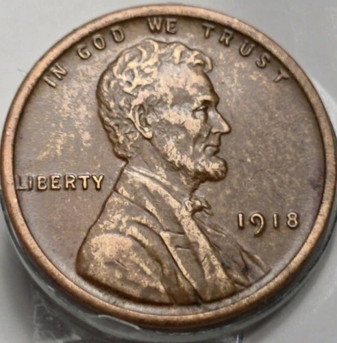 1918  Lincoln Wheat Cent - Extra Fine