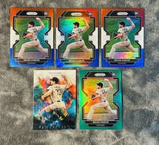 Reiss Knehr 2022 Chronicles Origins Auto SSP /49 Prizm Green & Red White Blue 2