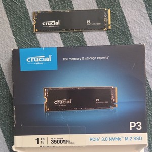 Crucial P3 1TB M.2 2280 NVMe PCIe 3.0 Internal SSD CT1000P3SSD8
