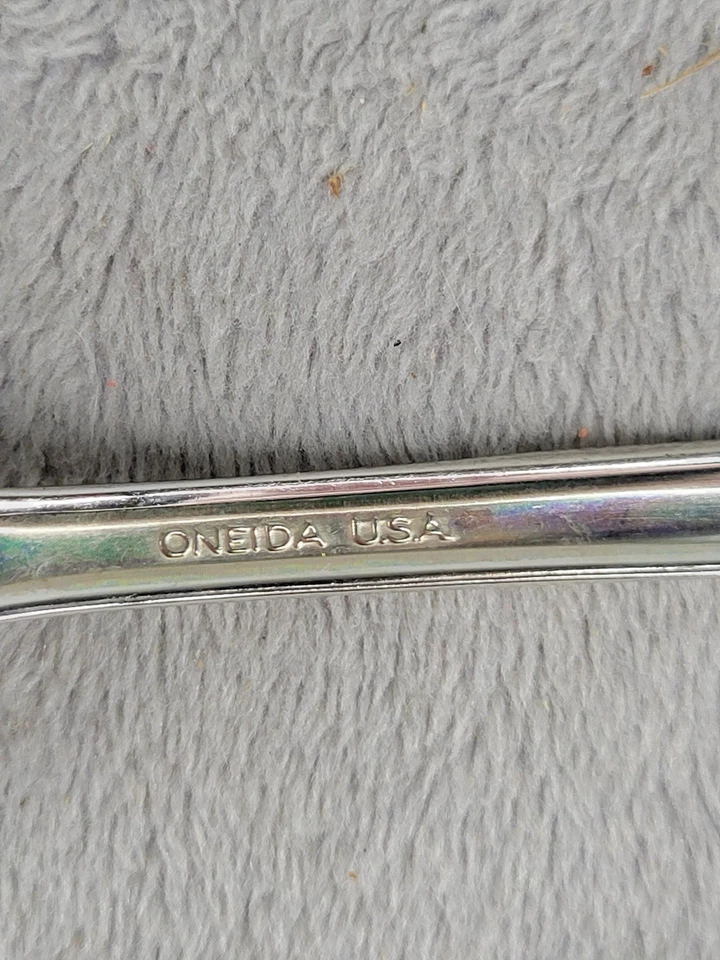 Wallace Golden Corsi & Hampton Stainless Flatware Forks Spoons Knives Gold - Image 4 of 4