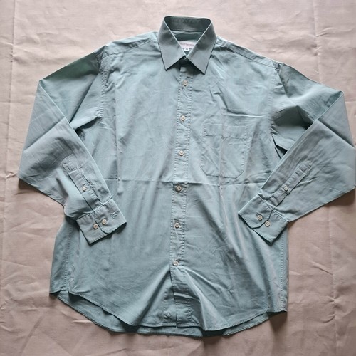 Courrèges, Vintage Courreges Paris Herren Hemd grün neuwertig Gr. 38 Logo bestickt französisch