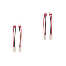 4 St&uuml;ck RC-Akku-Adapterkabel T-Stecker auf L6.2-2P-Konverter