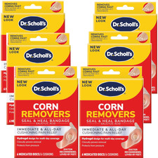 Dr. Scholl's One Step Corn Removers 6 Counts Each Pack of 6
