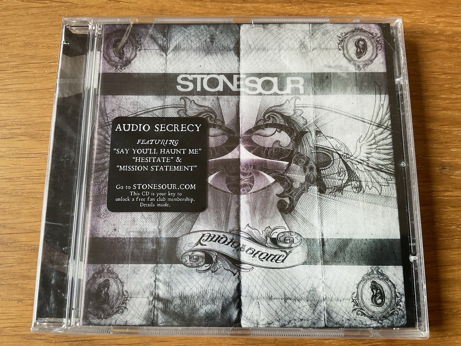 Audio Secrecy CD Stone Sour NEW & SEALED Roadrunner Records RR 78702