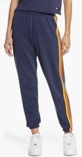 Aviator Nation Stripe Sweatpants Navy Size - XL