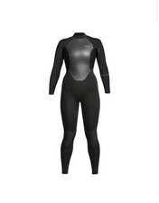 XCEL WOMEN'S AXIS X BACK ZIP FULL WETSUIT 3/2MM, WT32AXS0-BLK-4, Size 4 XS
