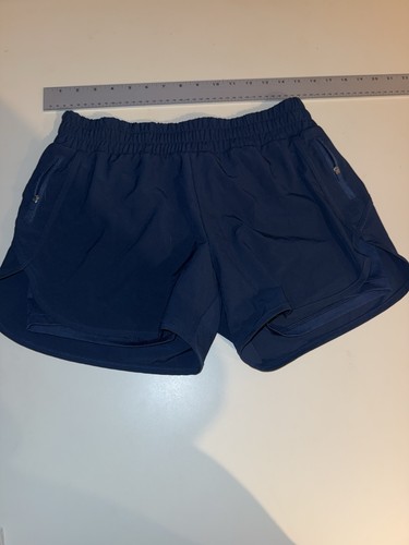 Athletic Works Women’s Blue Athletic Shorts Pockets Stretch
