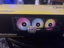 CORSAIR iCUE H150i ELITE CAPELLIX XT 360mm RGB Liquid CPU Cooler/AIO