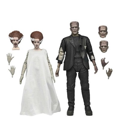 NECA BRIDE OF FRANKENSTEIN 90TH ULTIMATE AND HIS MATE 2 PACK