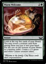 Warm Welcome (164/281) - Streets of New Capenna Common