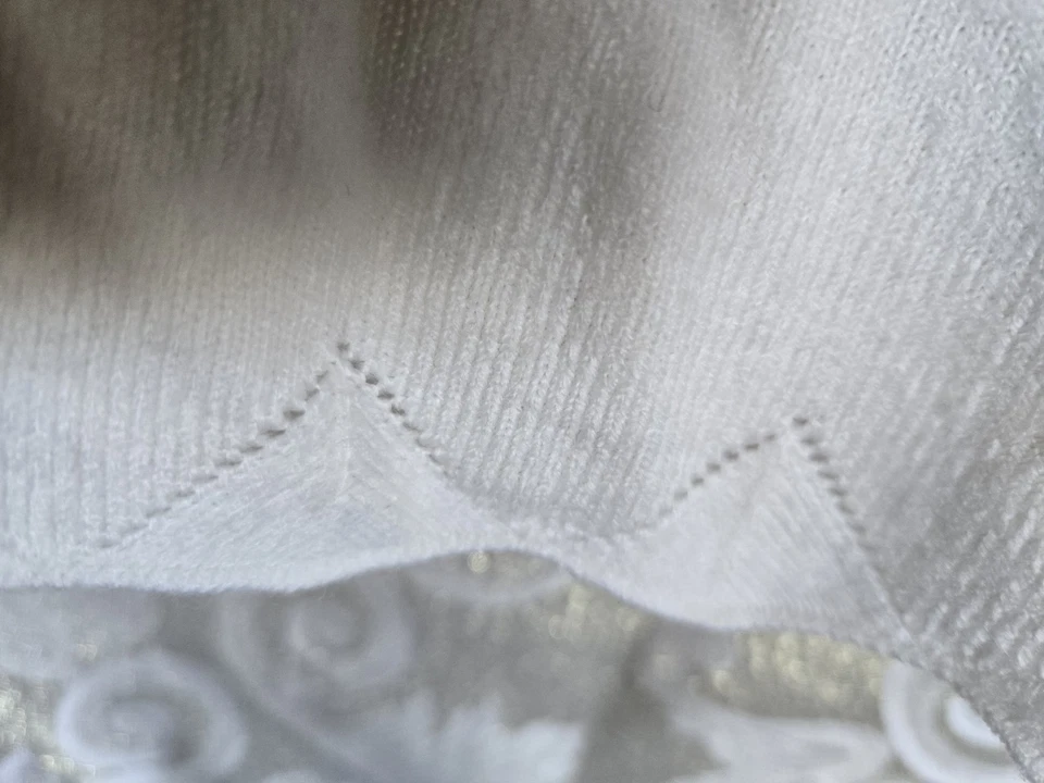 ~CATO~Camisa Pulôver Feminina Manga Longa Marfim Tamanho 14/16W Super Macia! - Imagem 4 de 4