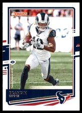 Brandin Cooks 2020 Donruss #144 Texans NFL READ FREE SHIPPING AutographDen