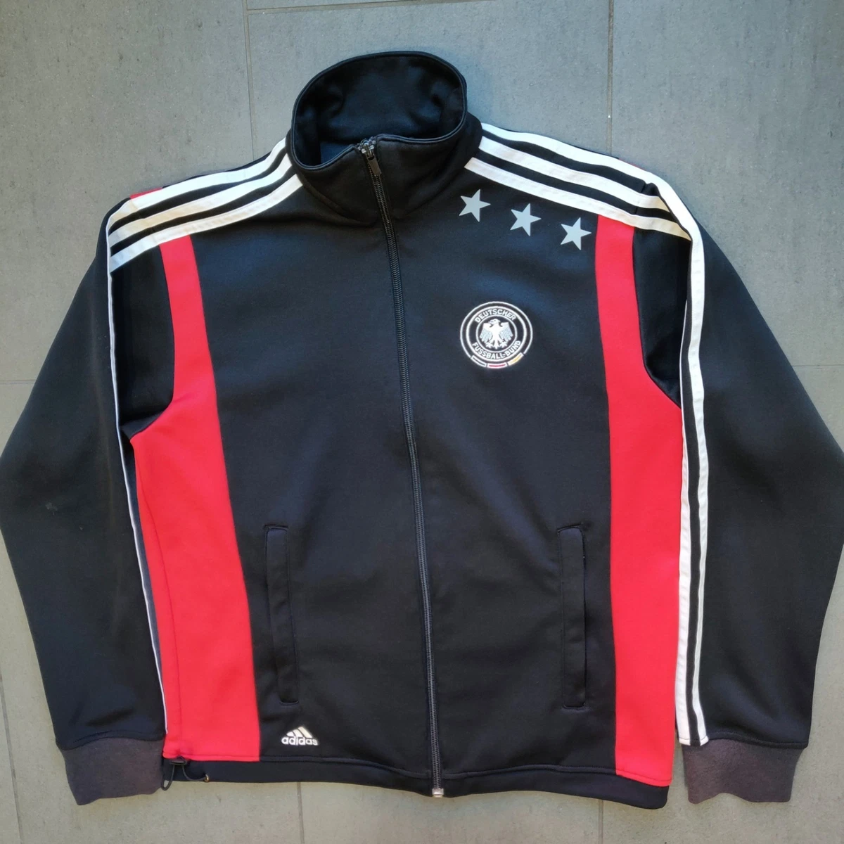 Adidas Germany 2006 FIFA World Cup Black Zip Track Jacket Mens S