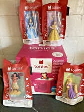 Toniebox 1 Disney Princess Bundle Cinderella Belle Moana Tangled Playtime Puppy
