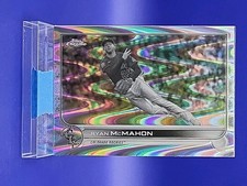 Ryan McMahon 2022 Topps Chrome Sonic Black & White RayWave Refractor SP 🔥 