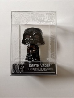 Funko Darth Vader #02 Pop Die Cast Collectible Star Wars Complete in Box Common