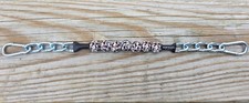BRAND NEW Multicolored Cow Print Beaded Curb Strap By ALW Equine
