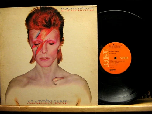 David Bowie / Aladdin Sane - Classic Rock Vinyl - 1973 Original