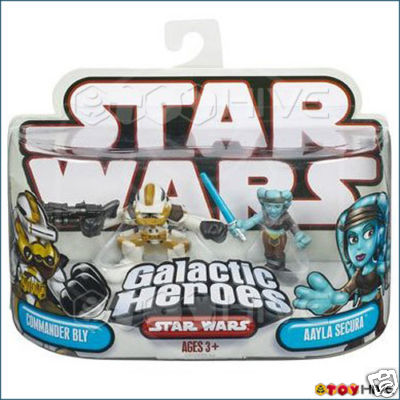 Star Wars Galactic Heroes Commander Bly Aayla Secura