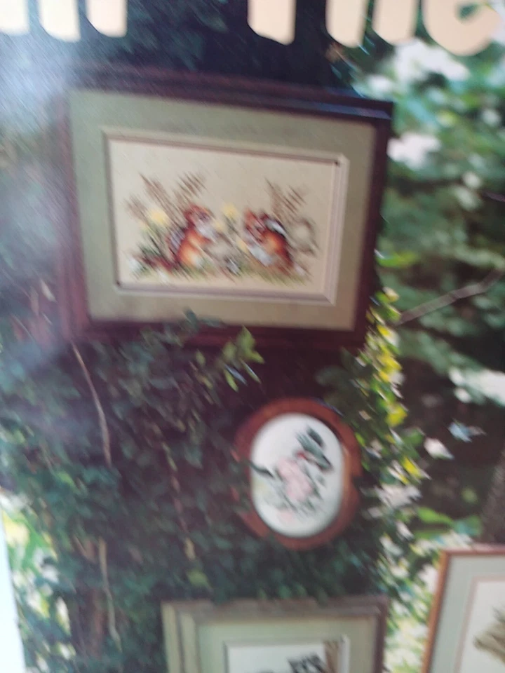 Vintage 1985 Honey Creek In The Woods Cross Stitch Animal Patterns Book - Image 3 of 4